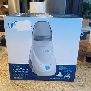 Dr. Brown's Deluxe Bottle Warmer and Sterilizer - Gray
